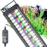 Pawfly luz LED para acuario de 12 a 18 pulgadas con ajuste de altura y posición