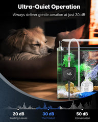 Pawfly tubo de aire, conecta fácilmente para flujo estable.