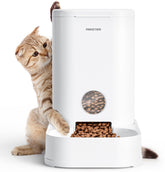 PAWGETHER Dispensador automático: vista frontal, alimentación continua para mascotas