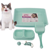 PAWISE arenero de entrada baja para gatitos facilita el acceso y entrenamiento suave