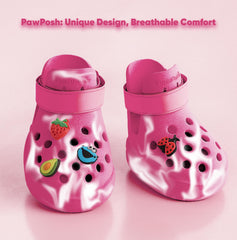 PawPosh zapatos para perros perforados con ventilación, mantiene el interior fresco.