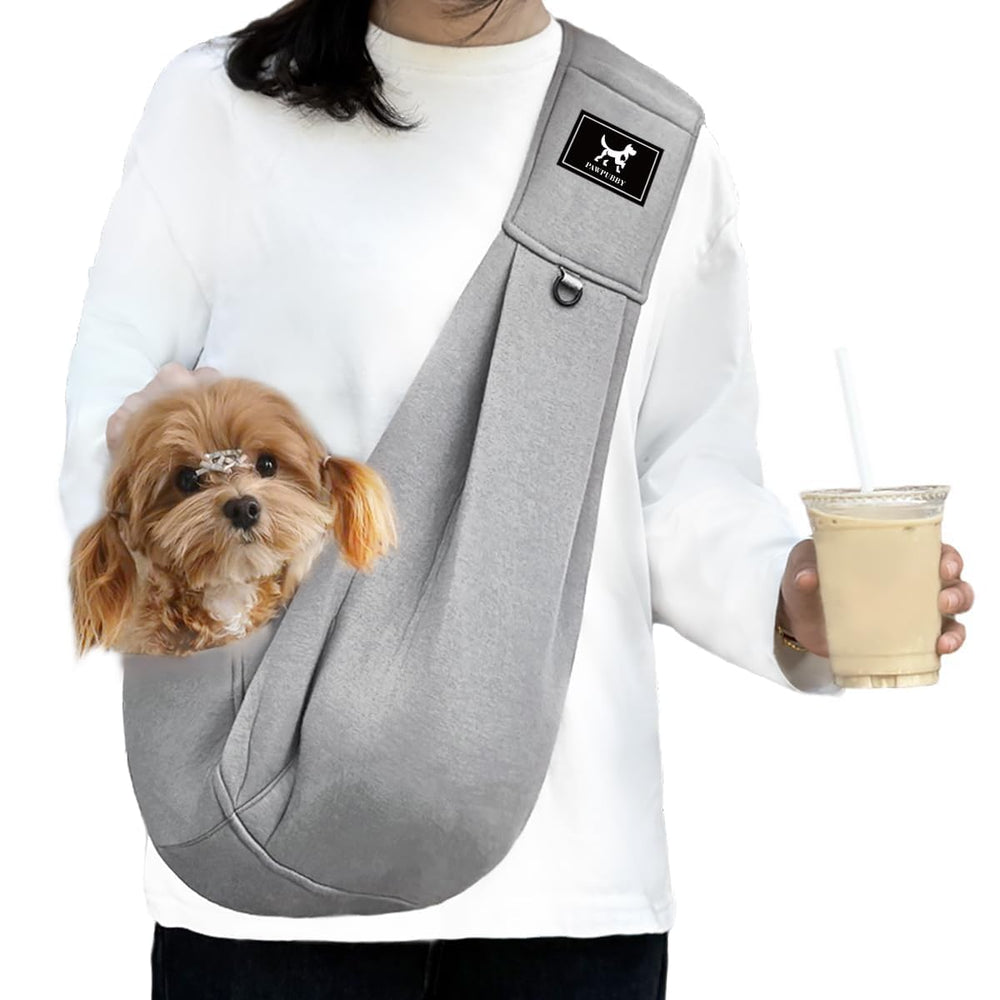 PAWPUBBY transportín para perros pequeños con acolchado ajustable para mayor confort