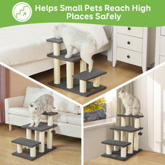 Pawque base amplia, mayor estabilidad para subir sin volcar.