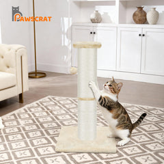 PAWSCRAT base amplia y estable para gatos grandes durante el juego