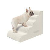 PAWSCART escalera de 5 pasos beige facilita subir a la cama