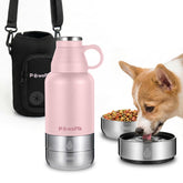 PAWSPIK botella-aislada-inoxidable-32oz mantiene el agua fría durante paseos