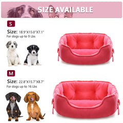 pawstrip Cama Princesa, base impermeable en rosa, protege el suelo