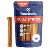 Pawstruck Palitos Bully 7 pulgadas natural para masticar perros