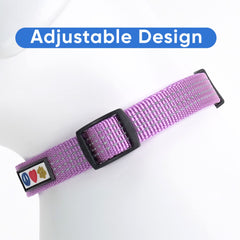 Collar diseño Orquídea Purpura de Pawtitas, estilo único para perros pequeños