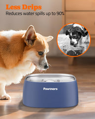 Pawtners bebida lenta para perros: ritmo controlado para beber con tranquilidad.