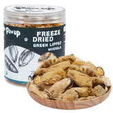 PAWUP mejillón verde deshidratado para perros, snack natural rico en omega-3