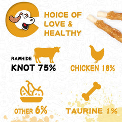 PAWUP palitos pollo detalle textura para morder