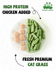 PAWUP Pedacitos crujientes de pollo con hierba, ideal para entrenamiento y recompensas