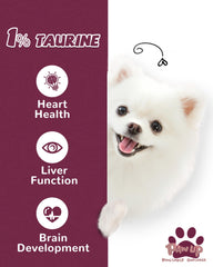 PAWUP Taurina para perros, apoyo potencial a funciones vitales