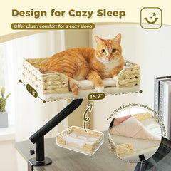PAWZ Road abrazadera-ajuste-escritorio: instalación segura en el borde de la mesa.