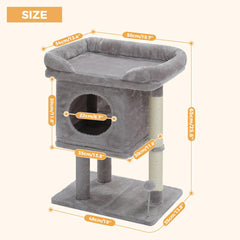 PAWZ Road árbol para gatos: cueva privada para relajación tranquila