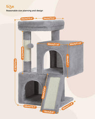 PAWZ Road torre con plataforma acolchada para relajación cómoda.