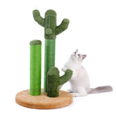 PAWZ Road: rascador cactus con tres postes para rascar y estirarse.