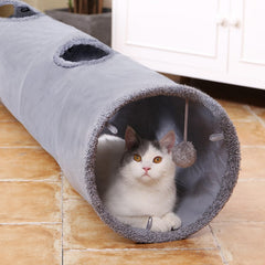 PAWZ Road tunel gato 51 pulgadas, interior amplio para juego.
