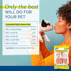 PCI Chick N Hide masticables cercanos, textura atractiva para perros activos.