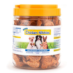 Mordiscos de pollo PCI, envase de 1 libra, recompensa rica en proteína para perros activos