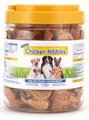 PCI bocados de pollo, envase de 1 libra, snack proteico para perros