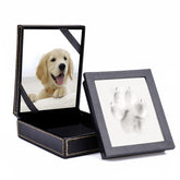 PCS Kit de Huellas, enfoque diseño de caja como memorial decorativo