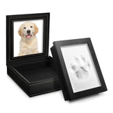 PCS Paw Print Kit: estuche negro elegante para conservar la huella de tu mascota