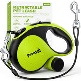 Pecute correa retráctil para perros con control suave en paseos.