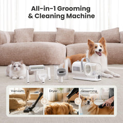 Cortadora eléctrica Pecute para perros, cortes precisos y rápidos.