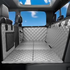 Extensor de asiento trasero para perros: cobertura amplia para viajes.