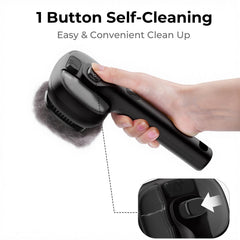 Cepillo de vapor Pecute para pelo corto y largo, cómodo para sesiones de cuidado.
