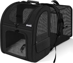 Pecute Gato Mochila Expandible Malla: ideal para viajar con tu felino