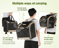 Correas ergonómicas y acolchado trasero en la mochila Pecute reducen esfuerzo.