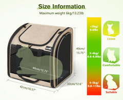 Pecute Mochila: estructura resistente para seguridad y estabilidad durante el transporte.