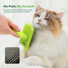 Cabezal curvo del Pecute Slicker facilita alcanzar zonas sensibles