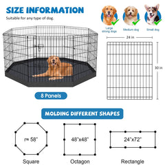 Peekaboo Dog Pen base Oxford para mayor comodidad y durabilidad.