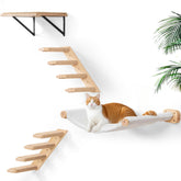 PELUMOZ hamaca-pared-gato-flotante, ideal para siestas suaves y juego vertical.