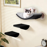 PELUMOZ nido curvo para pared, confort y descanso elevado para gatos