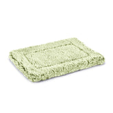 Pelzin Stoutwool, cama para perros, vista frontal, suave y resistente para uso diario.