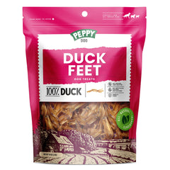 PEPPY DOG patas de pato natural 70 onzas, snack saludable para perros.