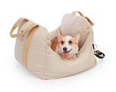 PET AWESOME asiento-perro-coche-frente mejora visibilidad y seguridad.