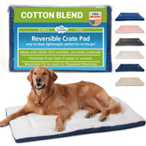 Pet Dreams, almohadilla-jaula-lavable, fácil de limpiar y segura para mascotas.