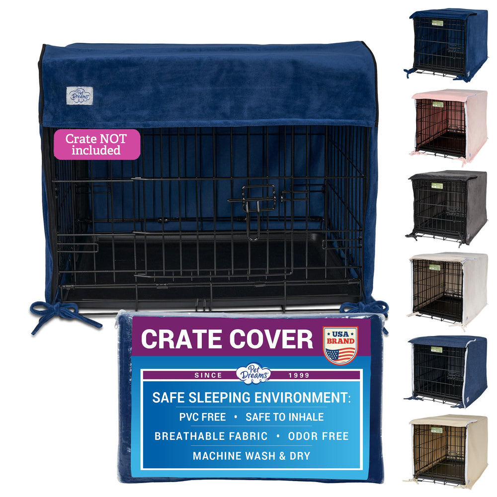 Pet Dreams cubre-jaula-perro-aire, mejora la ventilación en interiores