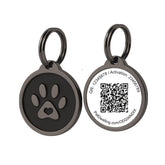 Pet Dwelling etiqueta QR para perro, facilita localización rápida.