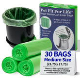 Pet Fit For Life: bolsas de 3.1 gal impermeables para baños y cocinas.