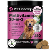 Pet Honesty multivitamínico 10-en-1 en botella para uso diario