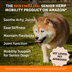 Gomitas suaves de Pet Honesty Senior con textura atractiva.