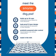 Pet Life Unlimited Smart Prints alta absorción para perros grandes.