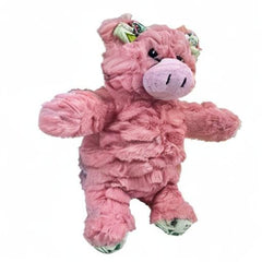 Pet Lou cerdito peluche con estampado floral en orejas y patas para mayor atractivo visual.